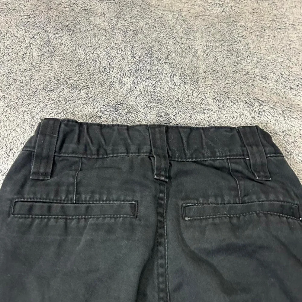 Old Navy Black Straight Leg Pants Kids Size 6 Slim